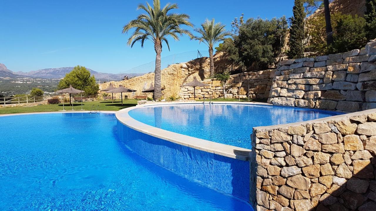 High Rise Apartment On The 39Th Floor With Private Terrace And Sea Views Benidorm Eksteriør billede