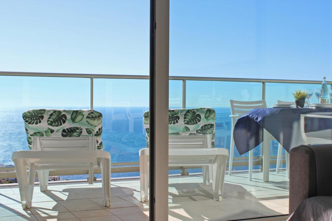 High Rise Apartment On The 39Th Floor With Private Terrace And Sea Views Benidorm Eksteriør billede